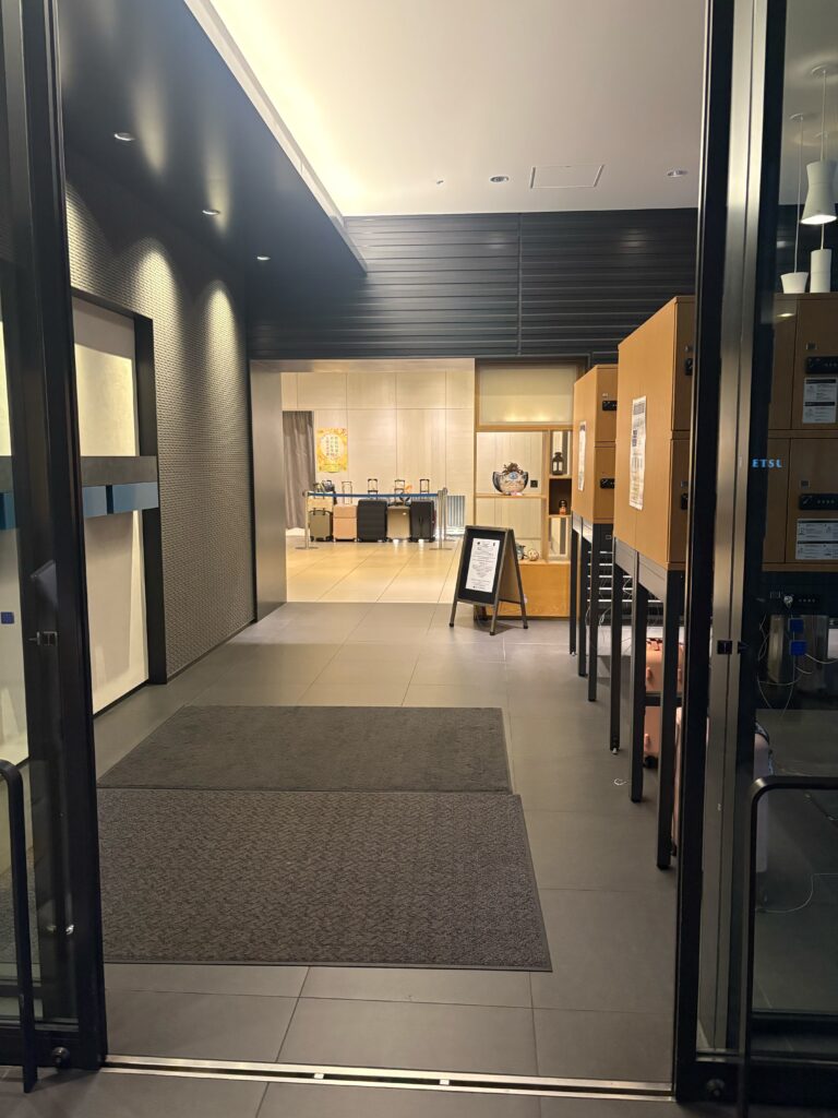 名鉄イン名古屋新幹線口ホテル入口